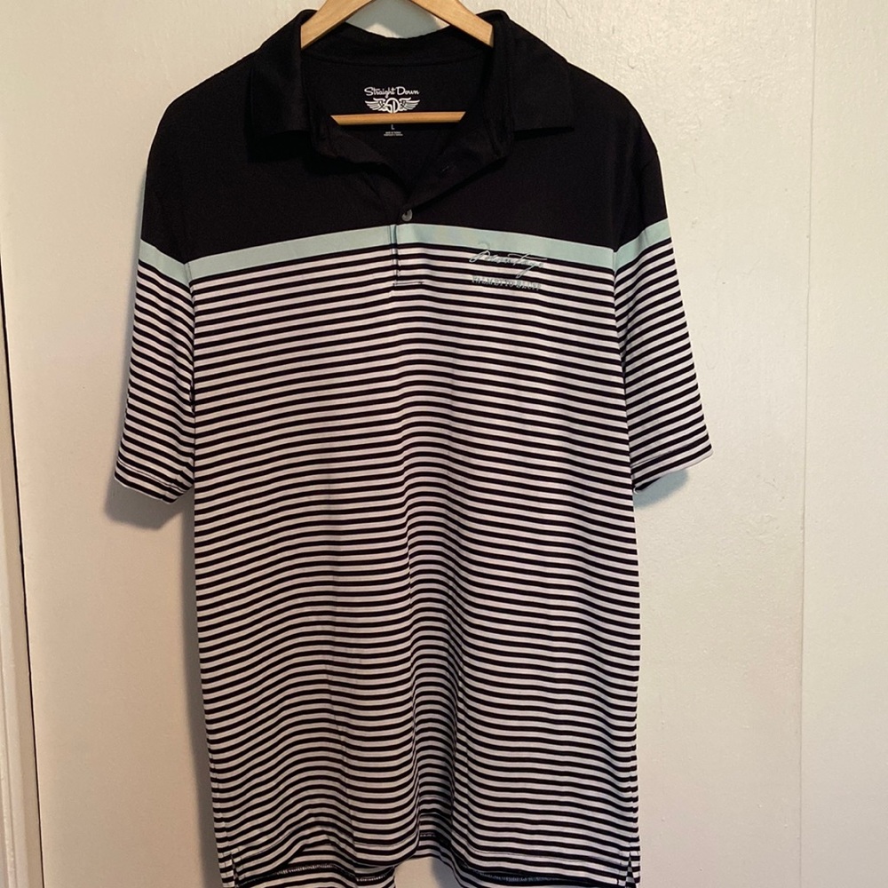 Straight Down Performance Golf Polo - image 1